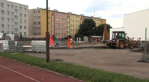 Trwa budowa raju dla młodych rowerzystów w Złotowie - grafika