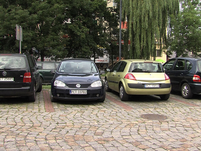 W centrum za opłatą - grafika