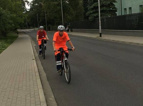 Ratownicy na rowerach pojawili się w Pile - grafika