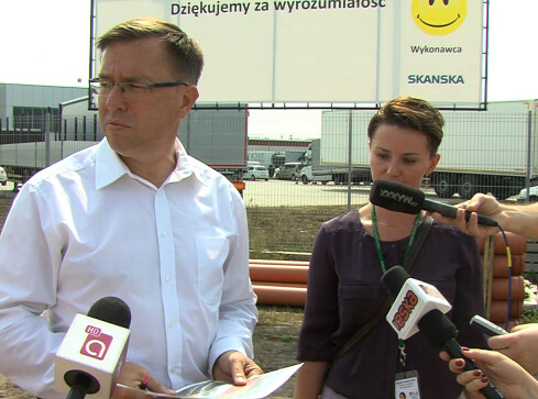 Jest ruch w pilskiej strefie przemysłowej - grafika