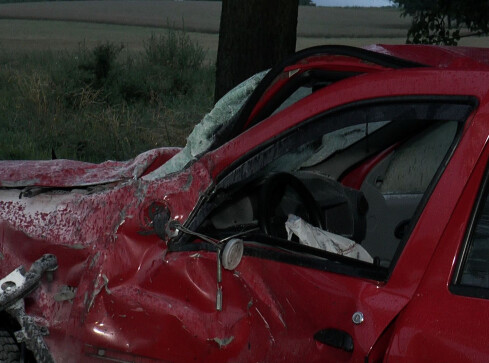 Śmiertelny wypadek pod Wałczem - grafika