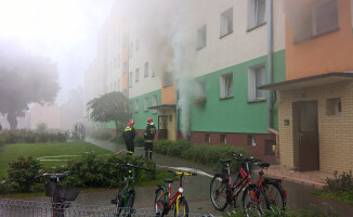 Kolejne zadymienie, tym razem na Wawelskiej