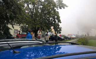 Kolejne zadymienie, tym razem na Wawelskiej