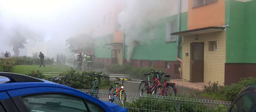 Kolejne zadymienie, tym razem na Wawelskiej