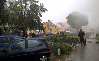 Kolejne zadymienie, tym razem na Wawelskiej