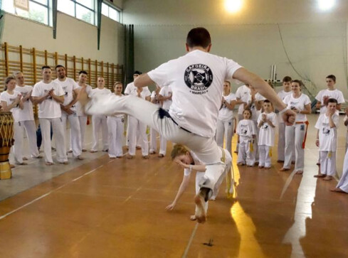 Capoeira w szkole - grafika