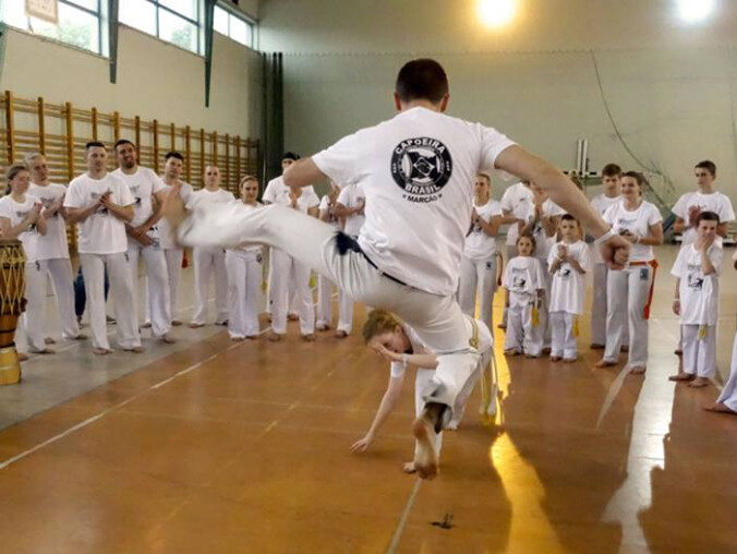 Capoeira w szkole - grafika