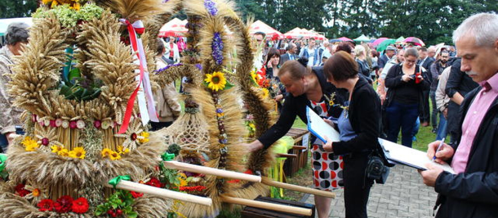 Najpiękniejszy wieniec z gminy Wysoka