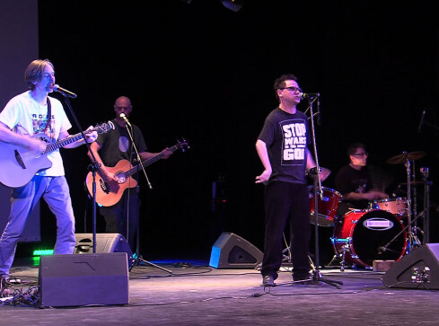 Gołąb ONZ dla grupy Na Górze - grafika