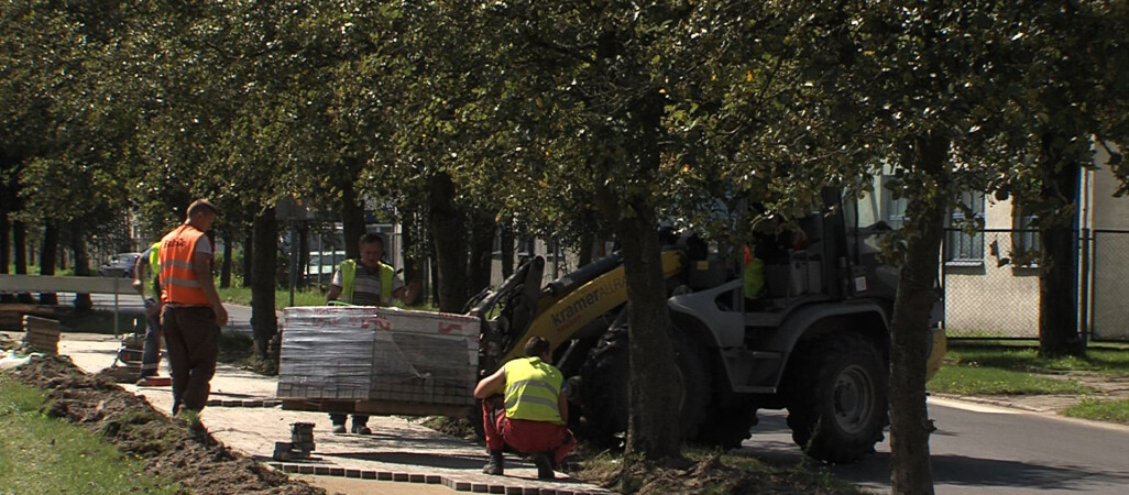 Trzcianka inwestuje w nowe chodniki