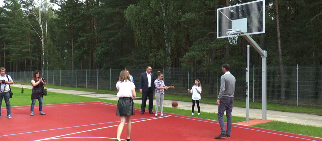 Teren rekreacyjny dla wychowanków POW