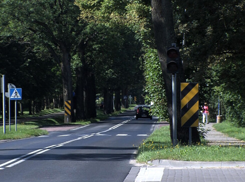 Wałczanie walczą o sygnalizację na przejściu - grafika