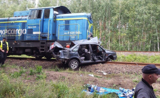 Śmiertelny wypadek na przejeździe kolejowym