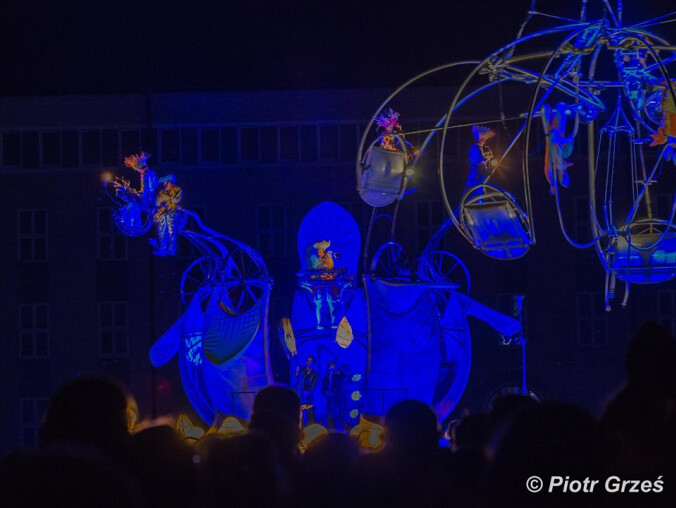 Transe Expresse - podniebny spektakl - grafika