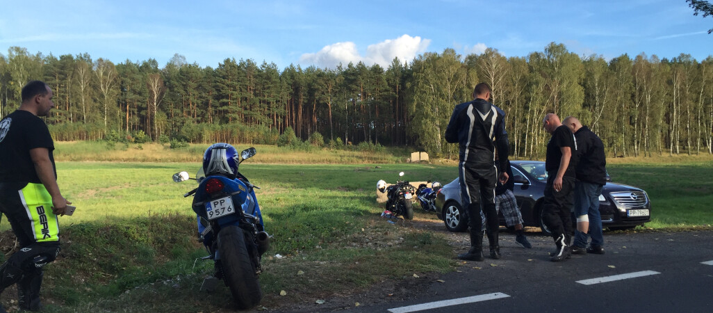 Motocykle zderzyły się w Krępsku