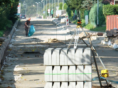 Przeciąga się remont drogi w Wałczu - grafika