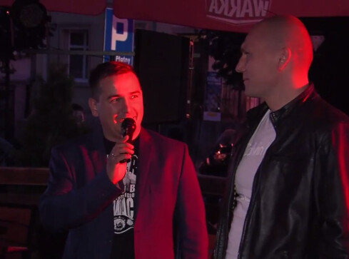 Głowacki przywitany po mistrzowsku w Wałczu - grafika