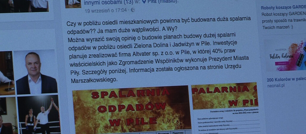 Awantura o spalarnię, której nie miało być?