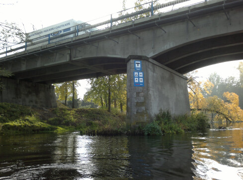 Gwda oznakowana - grafika