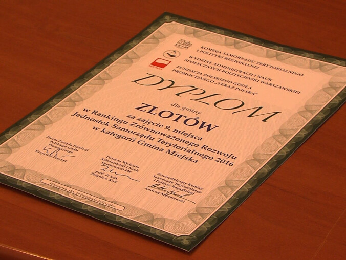 Złotów - miasto zrównoważonego rozwoju - grafika