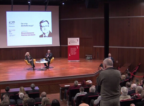 Prezydent Komorowski w Czarnkowie - grafika