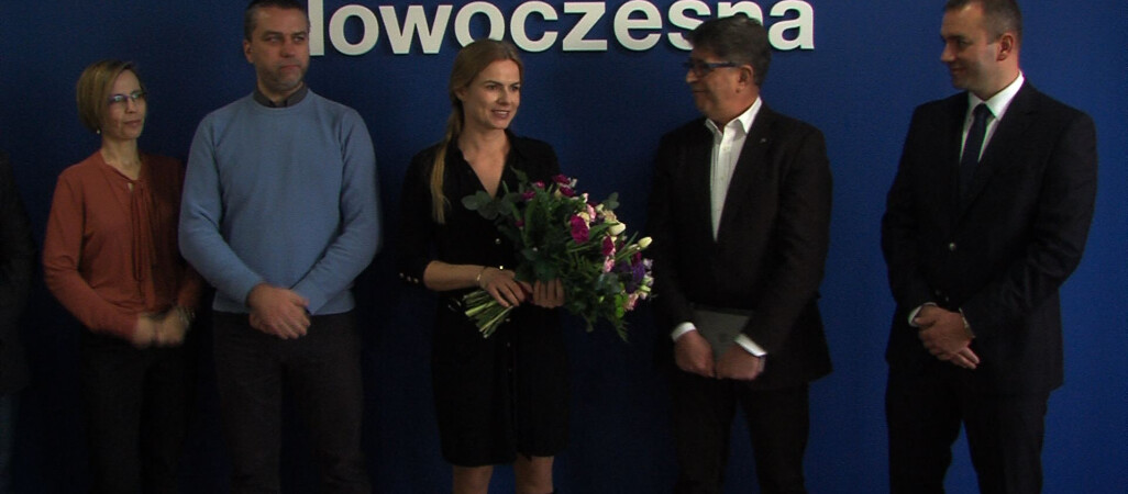 .Nowoczesna ze swoim biurem w Pile
