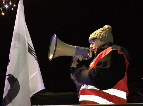 Protesty w rocznicę stanu wojennego - grafika