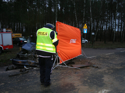 Śmierć na "krajówce" - grafika