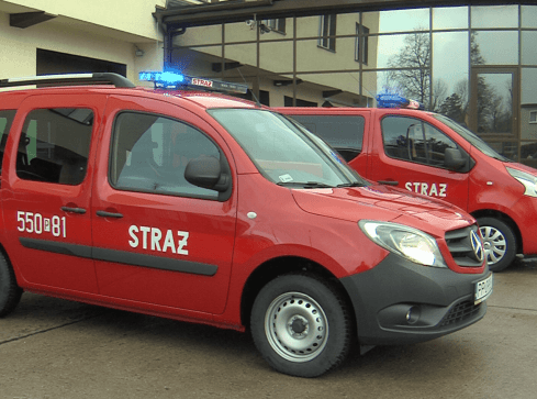 Pod choinką u strażaków - grafika