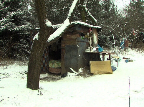 Trudne czasy dla bezdomnych - grafika