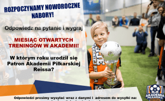 Ruszył nabór do Akademii Piłkarskiej Reissa