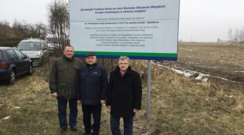 Ruszył remont drogi Kruszki-Kijaszkowo - grafika