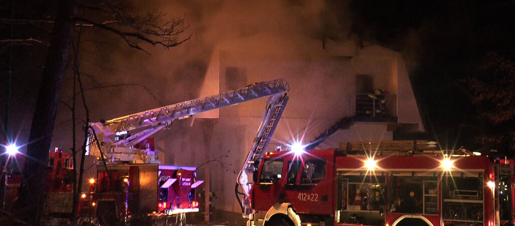 Pożar w Trzciance. 6 osób bez dachu nad głową