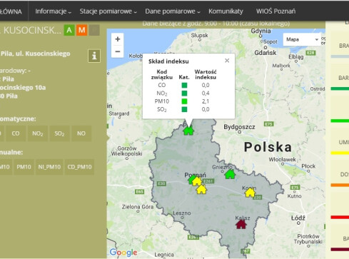 Nad Piłą nie ma smogu!? - grafika