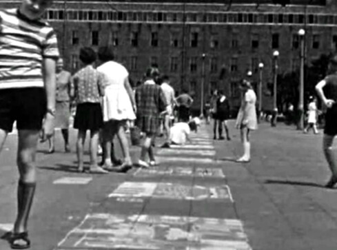 Stara Piła na archiwalnych zdjęciach - dzieci - grafika