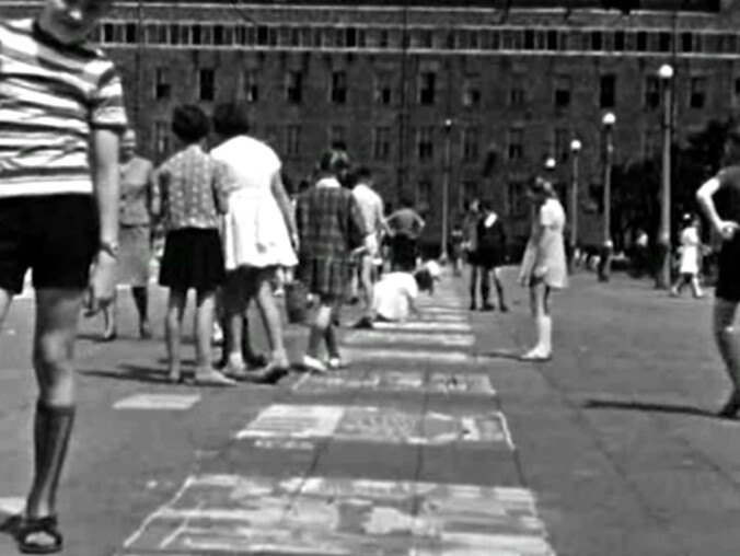 Stara Piła na archiwalnych zdjęciach - dzieci - grafika