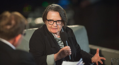 Agnieszka Holland na Salonie Kulturalnym TV ASTA - grafika
