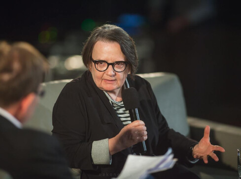 Agnieszka Holland na Salonie Kulturalnym TV ASTA - grafika
