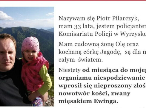 Przejedź się wąskotorówką dla chorego policjanta - grafika