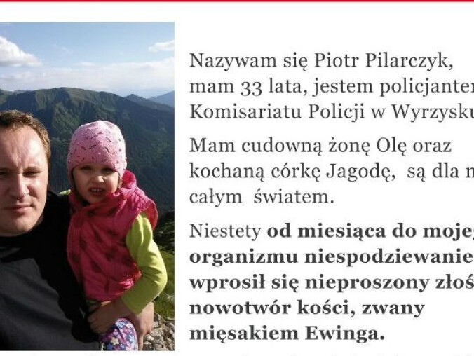 Przejedź się wąskotorówką dla chorego policjanta - grafika