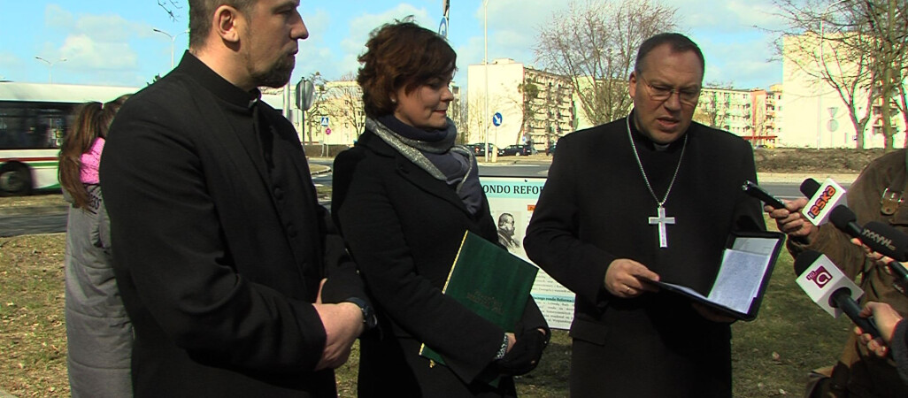 Rondo Reformacji na Górnym w Pile