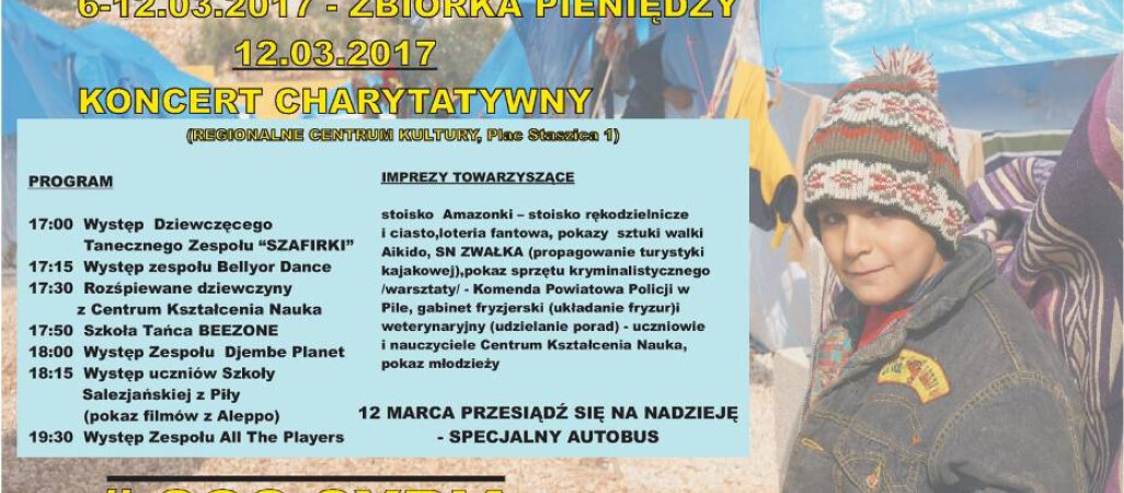 SOS dla Syrii już od poniedziałku