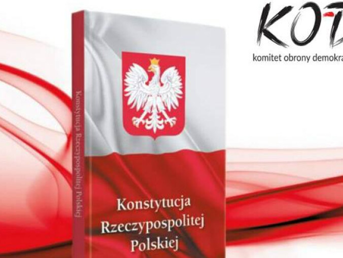 KOD organizuje 20. "urodziny" Konstytucji RP - grafika