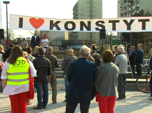 Obchody 20. rocznicy urodzin Konstytucji - grafika