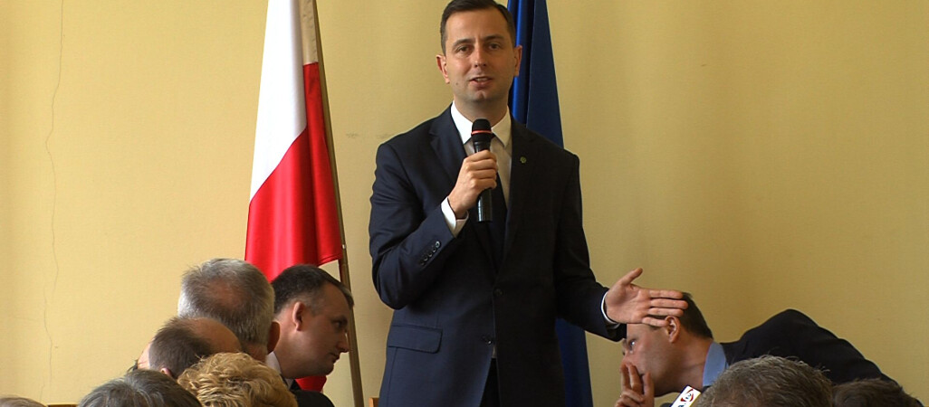Prezes PSL Władysław Kosiniak-Kamysz w Złotowie
