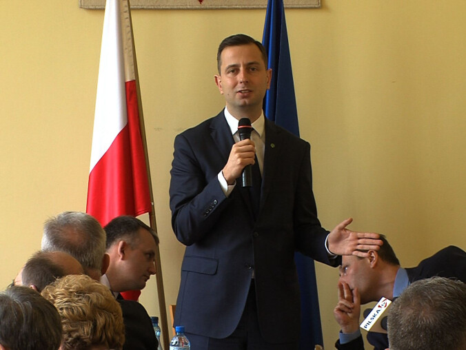 Prezes PSL Władysław Kosiniak-Kamysz w Złotowie - grafika