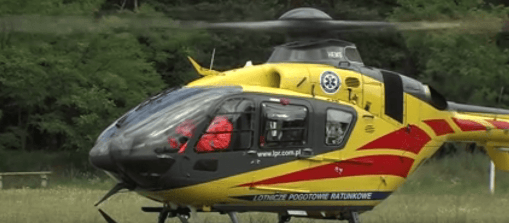 Autobus przygniótł mechanika. Zabrało go LPR