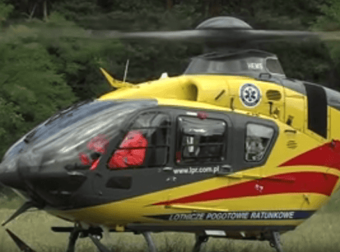 Autobus przygniótł mechanika. Zabrało go LPR - grafika