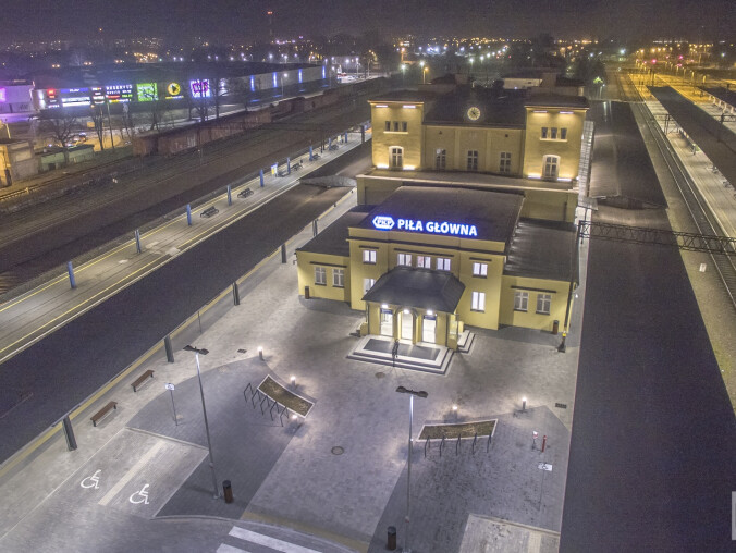 Prace na linii kolejowej Piła - Poznań bez opóźnień - grafika