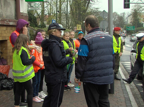 Pisanki na drodze w Wałczu - grafika